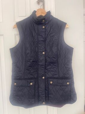 Women's Barbour “Otterbrun Gilet” Vest Sz 12